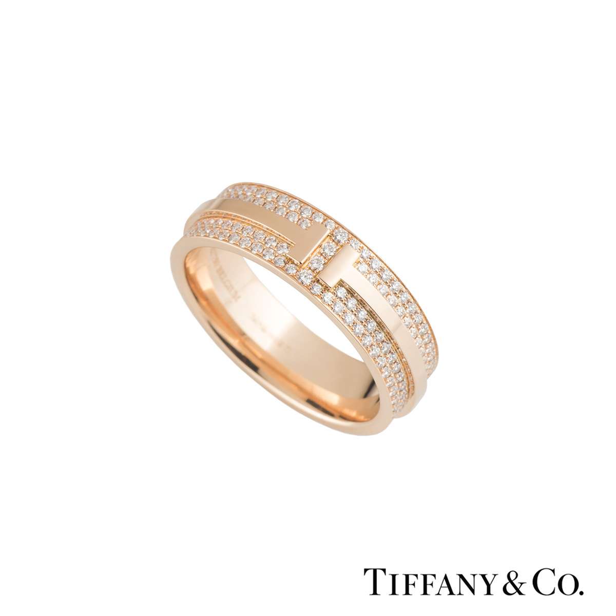 tiffany two t ring